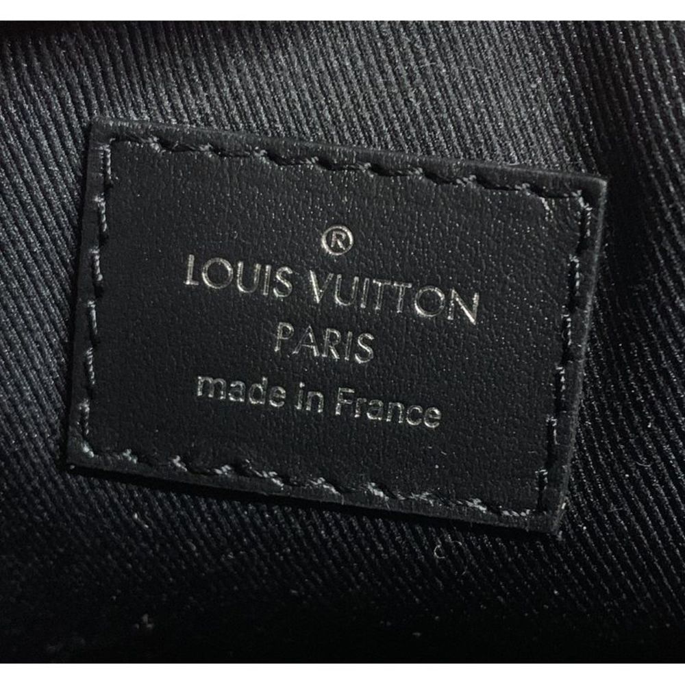 Louis Vuitton Keepall Bandouliere Bag Reverse Monogram Eclipse Canvas XS Black - Picture 7 of 7